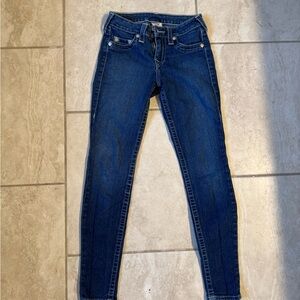 True Religion Blue Skinny Jeans Classic Denim